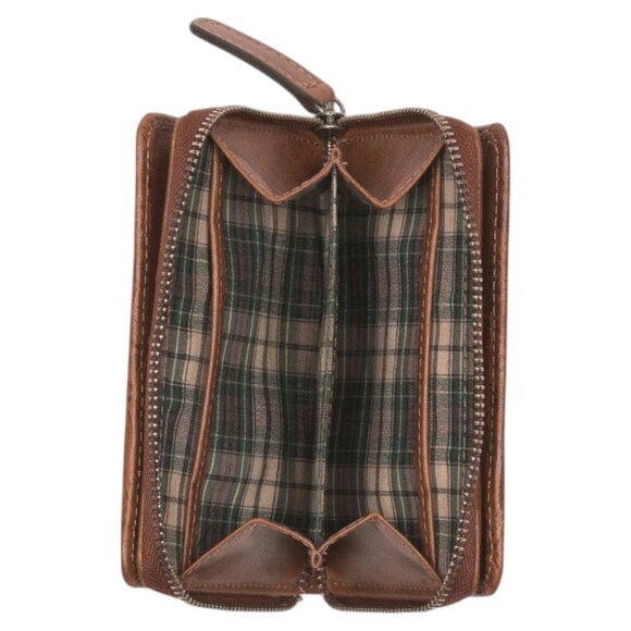 WILD WEST Leather Medium Zip Around Wallet - Picture 3 of 3